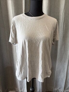 Madewell Everyday Crewneck Short Sleeve Tee - Light Gray